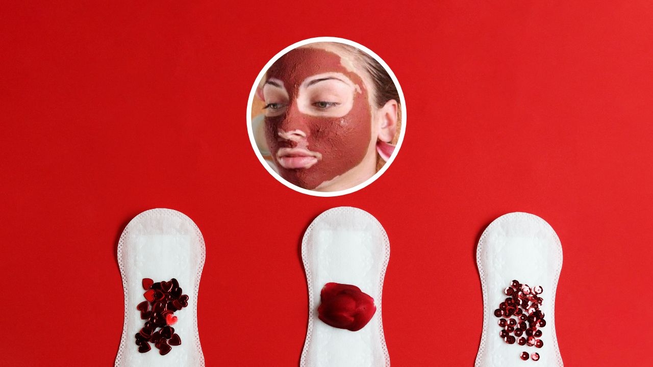 mascarilla de sangre menstrual peligros