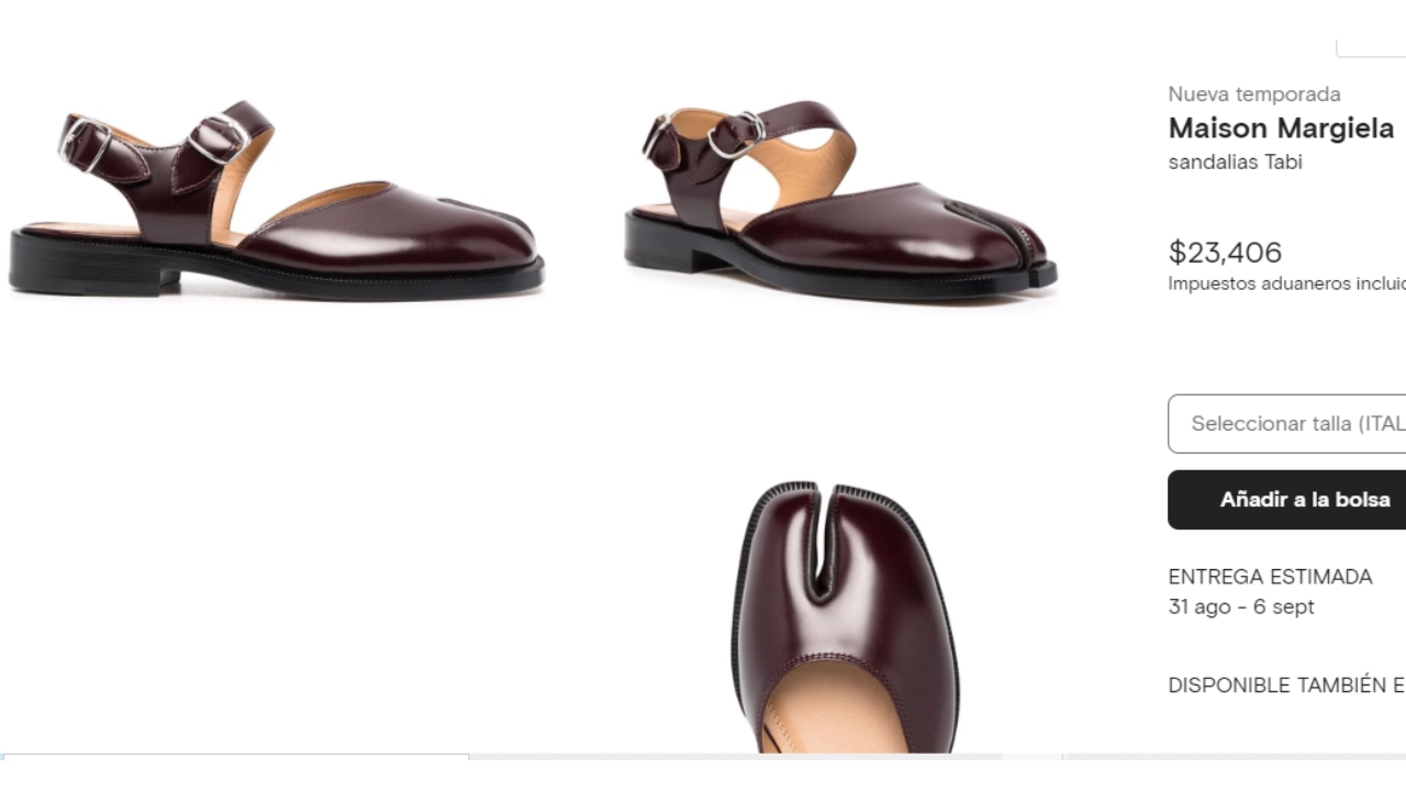 Zapatos pezuña Mijares