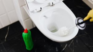 poner jabon lavatrastes en inodoro