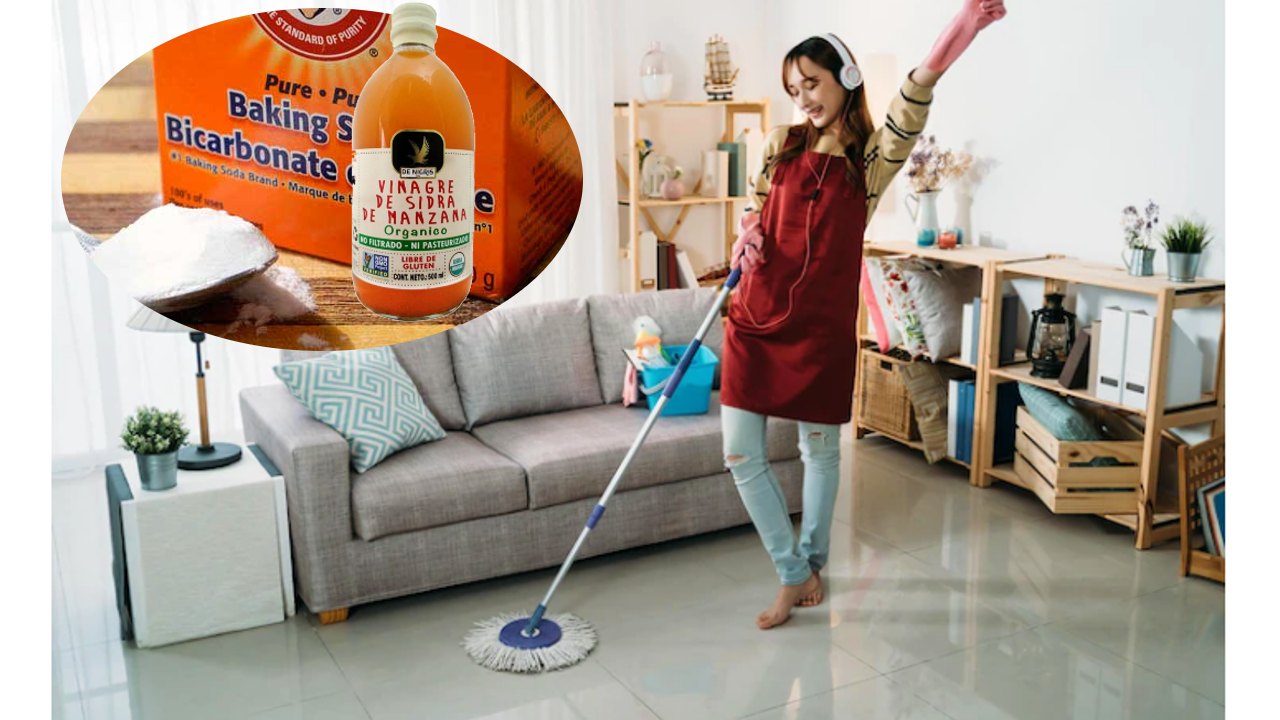 fregar el piso con vinagre y sal