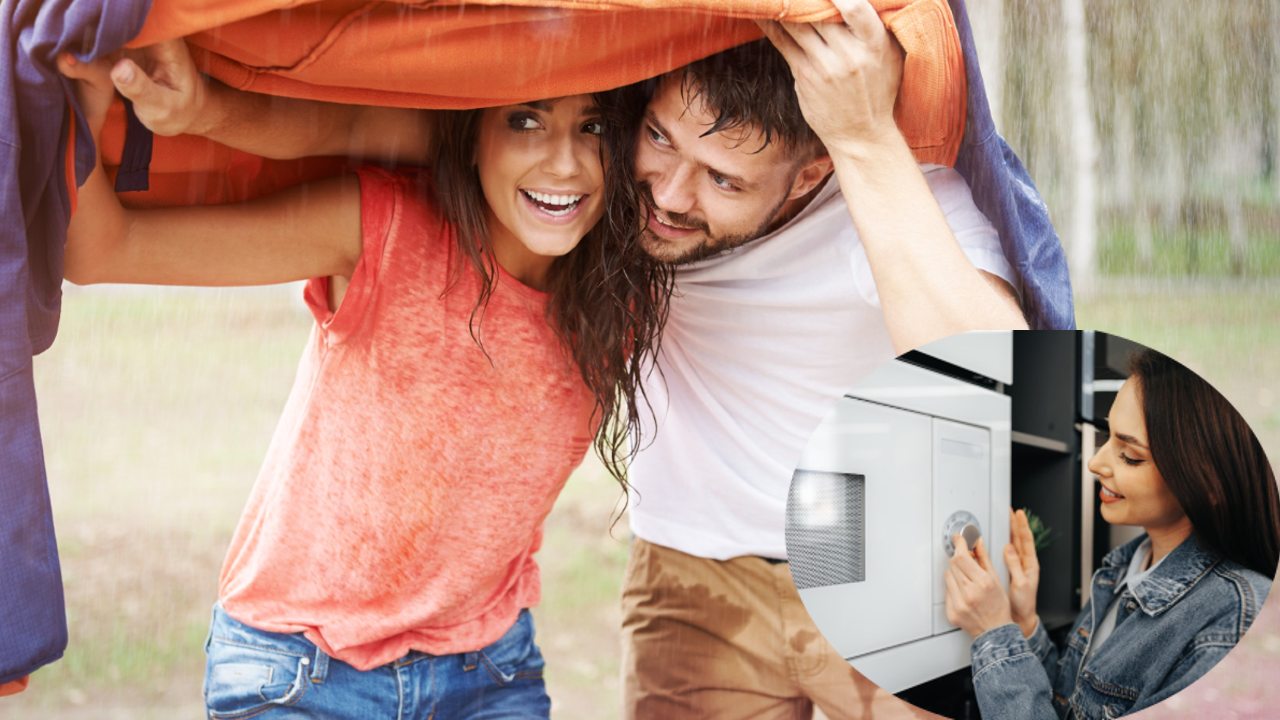 cuando estás mojado