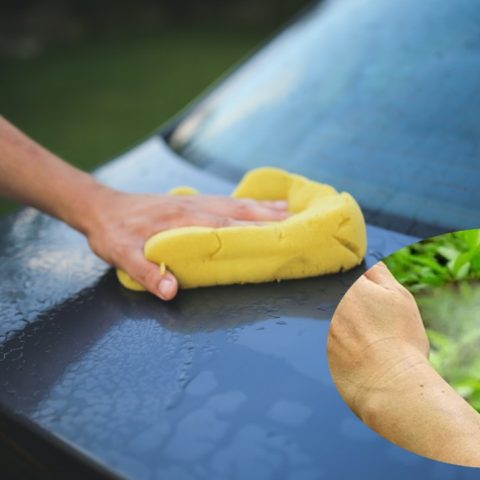 quitar los rayones del coche