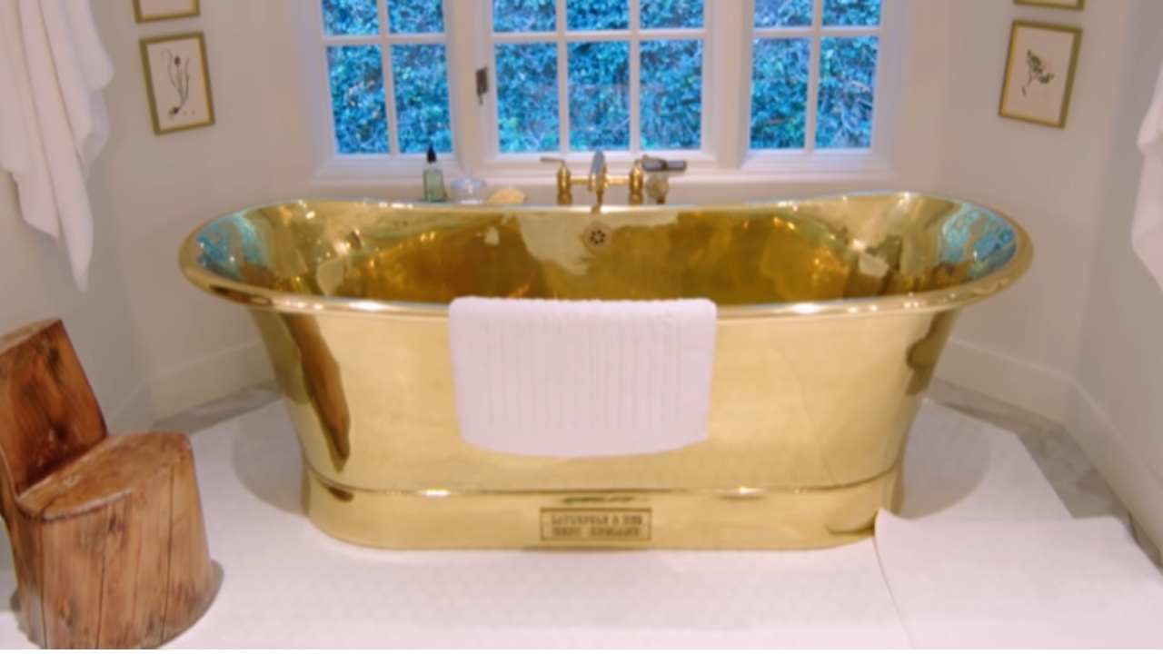 lujoso baño de Kendall Jenner