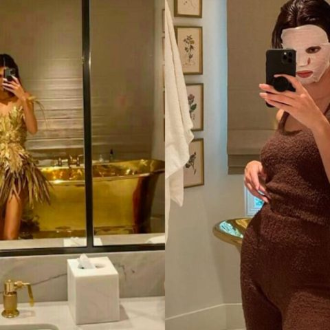 lujoso baño de Kendall Jenner