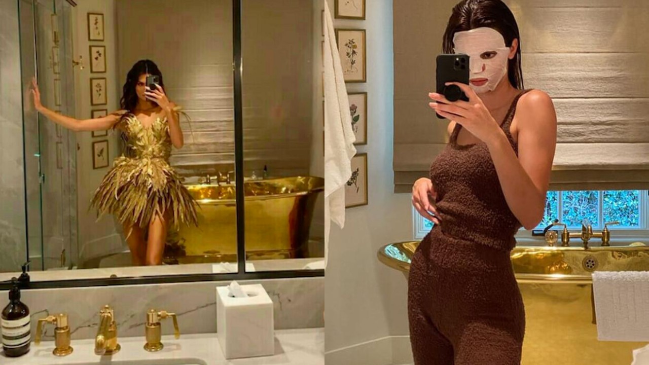 lujoso baño de Kendall Jenner