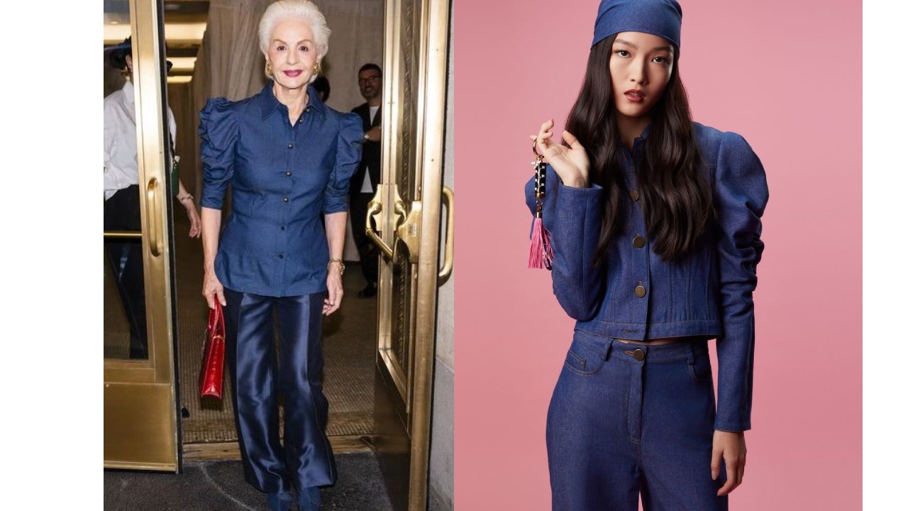 Carolina Herrera en mezclilla