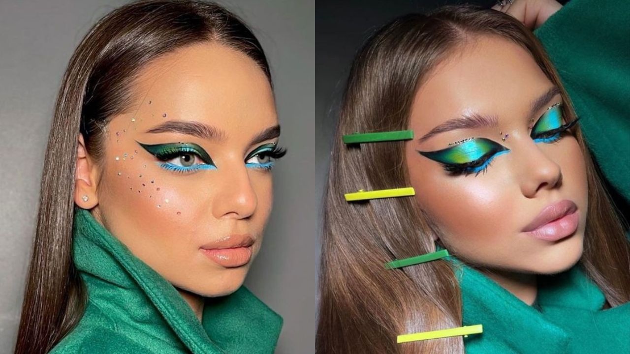 como hacer delineadores de colores