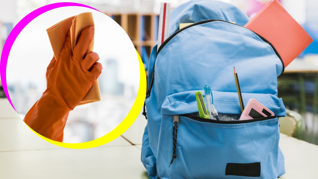 Cómo lavar la mochila de la escuela