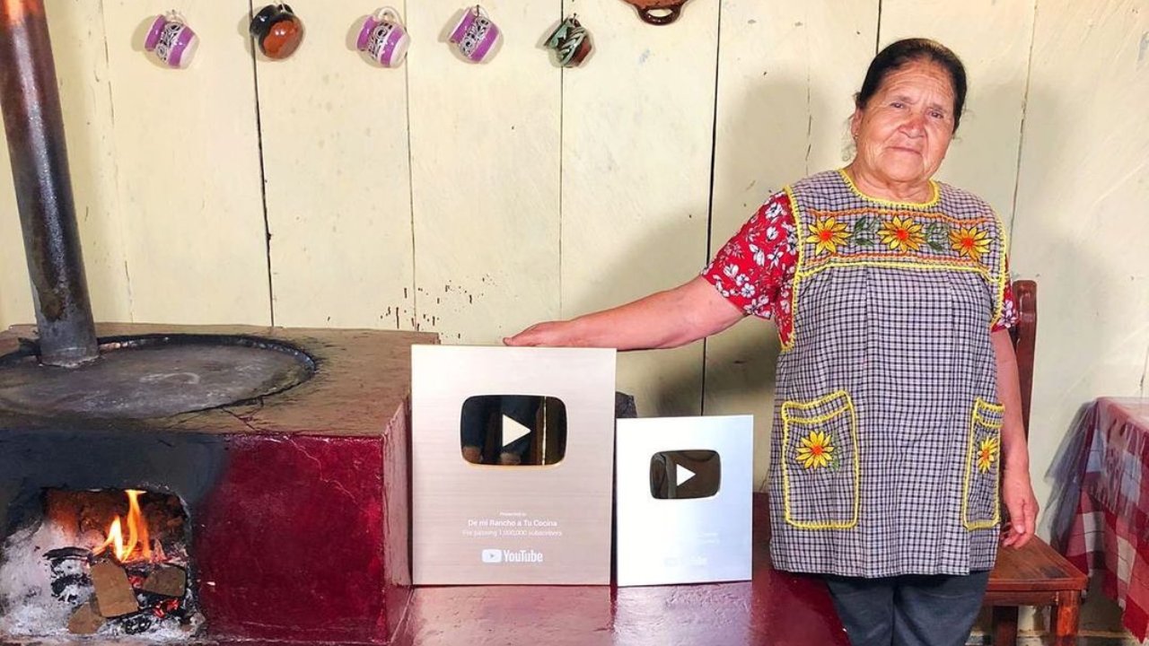 Doña Ángela abuelita de rancho