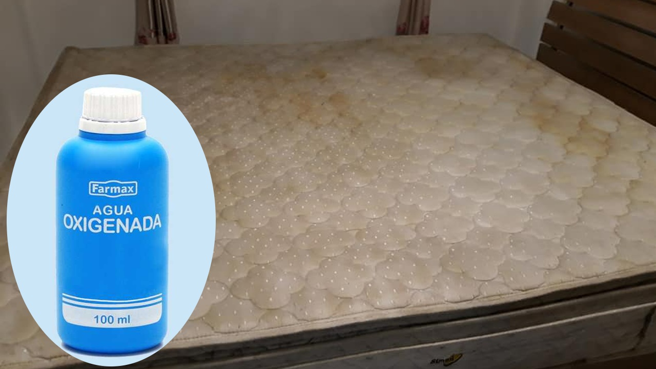 limpiar las manchas del colchón sin empaparlo