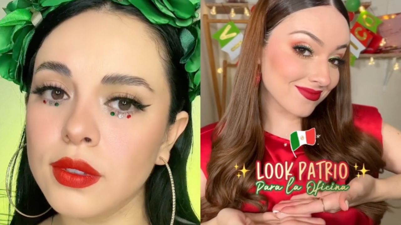 ideas de maquillaje patrias