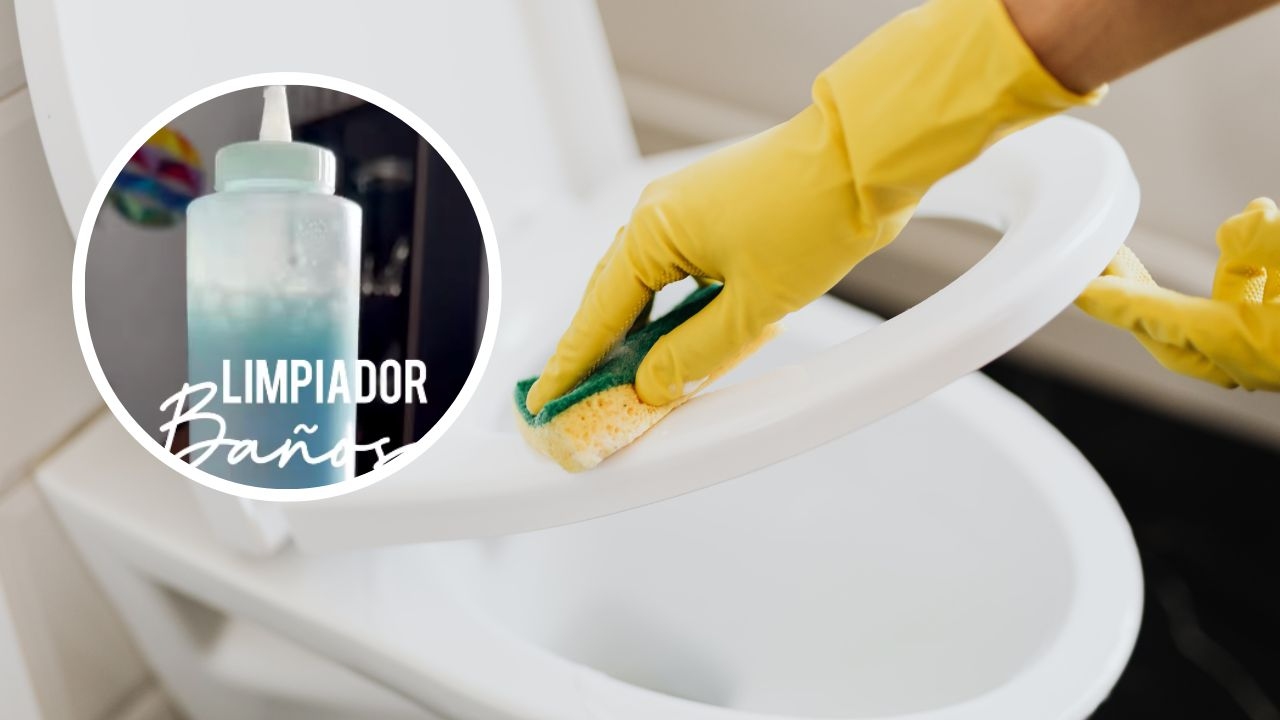 mezcla limpiadora de bano