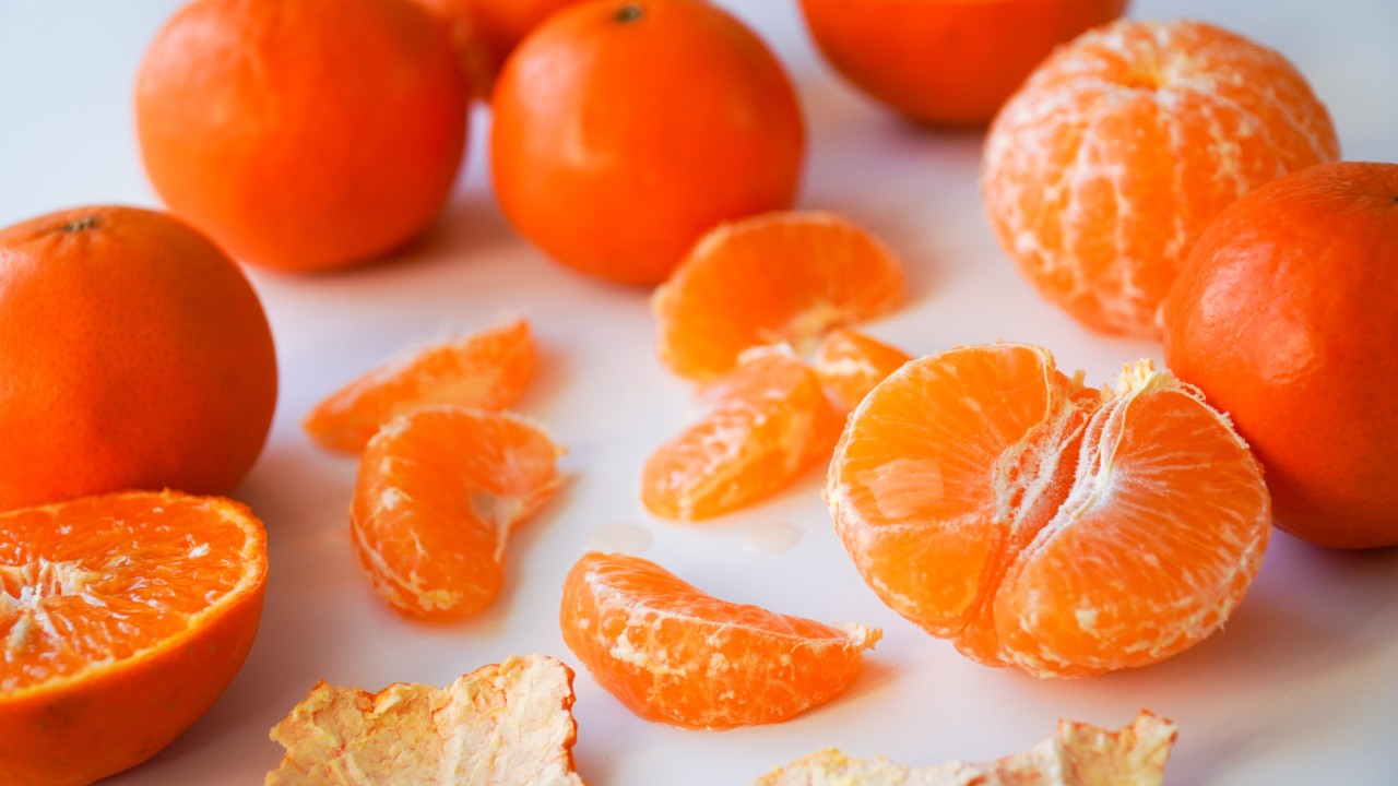 Aromatizante casero de mandarina