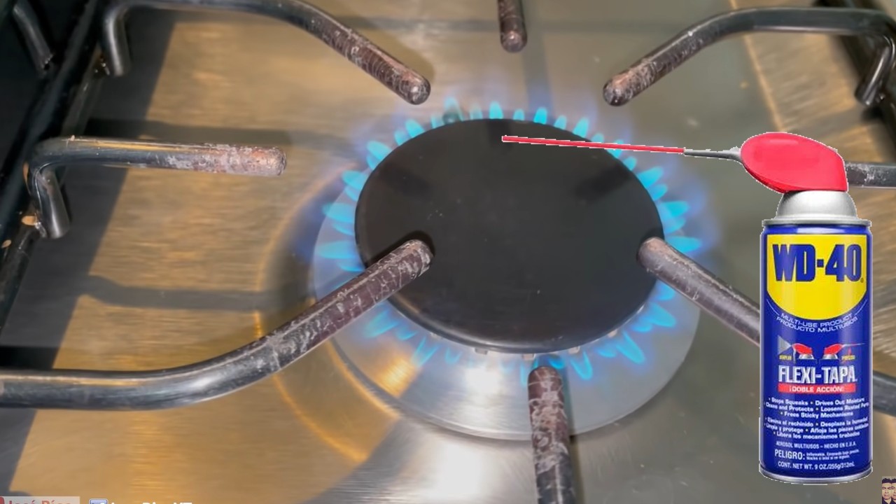 arreglar los quemadores de la estufa 