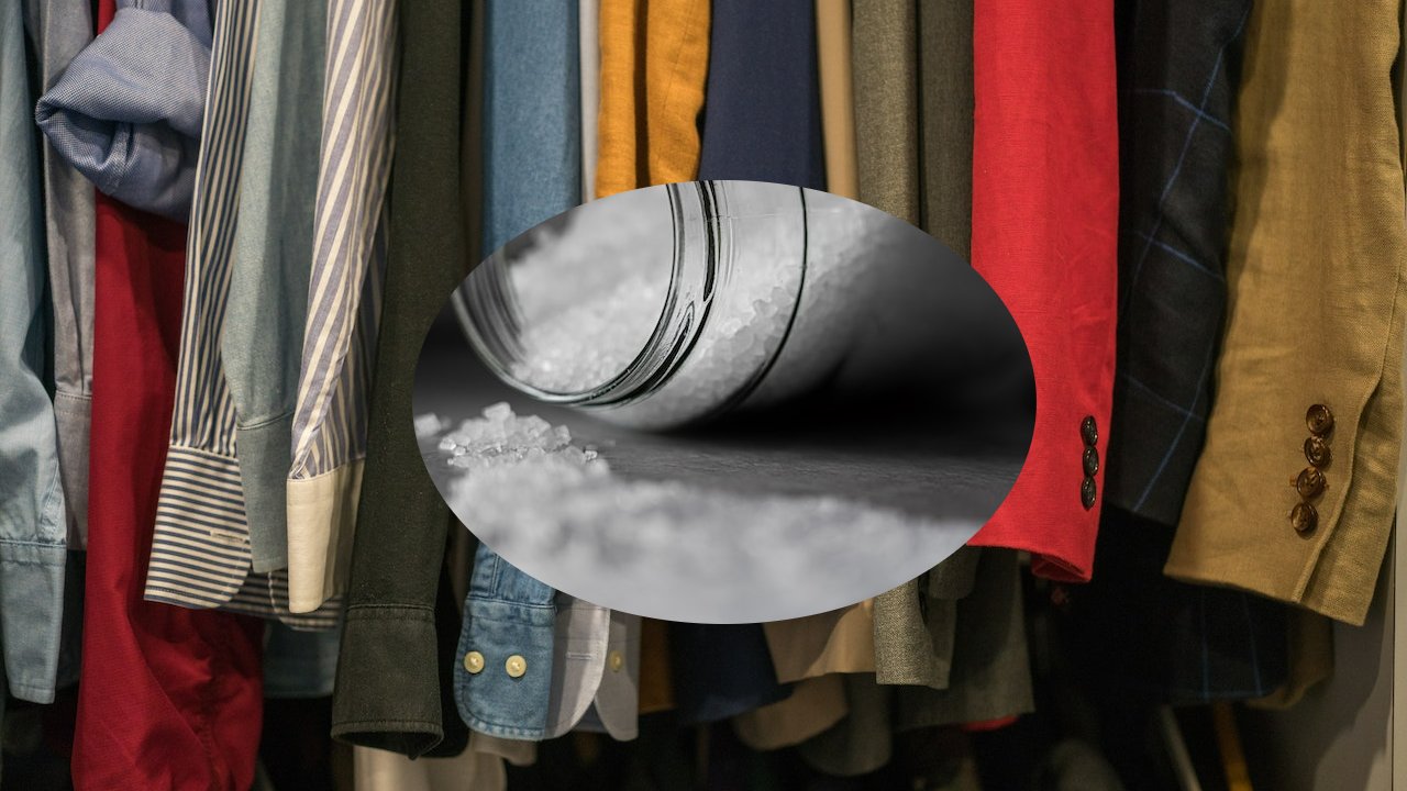 poner sal en tu clóset