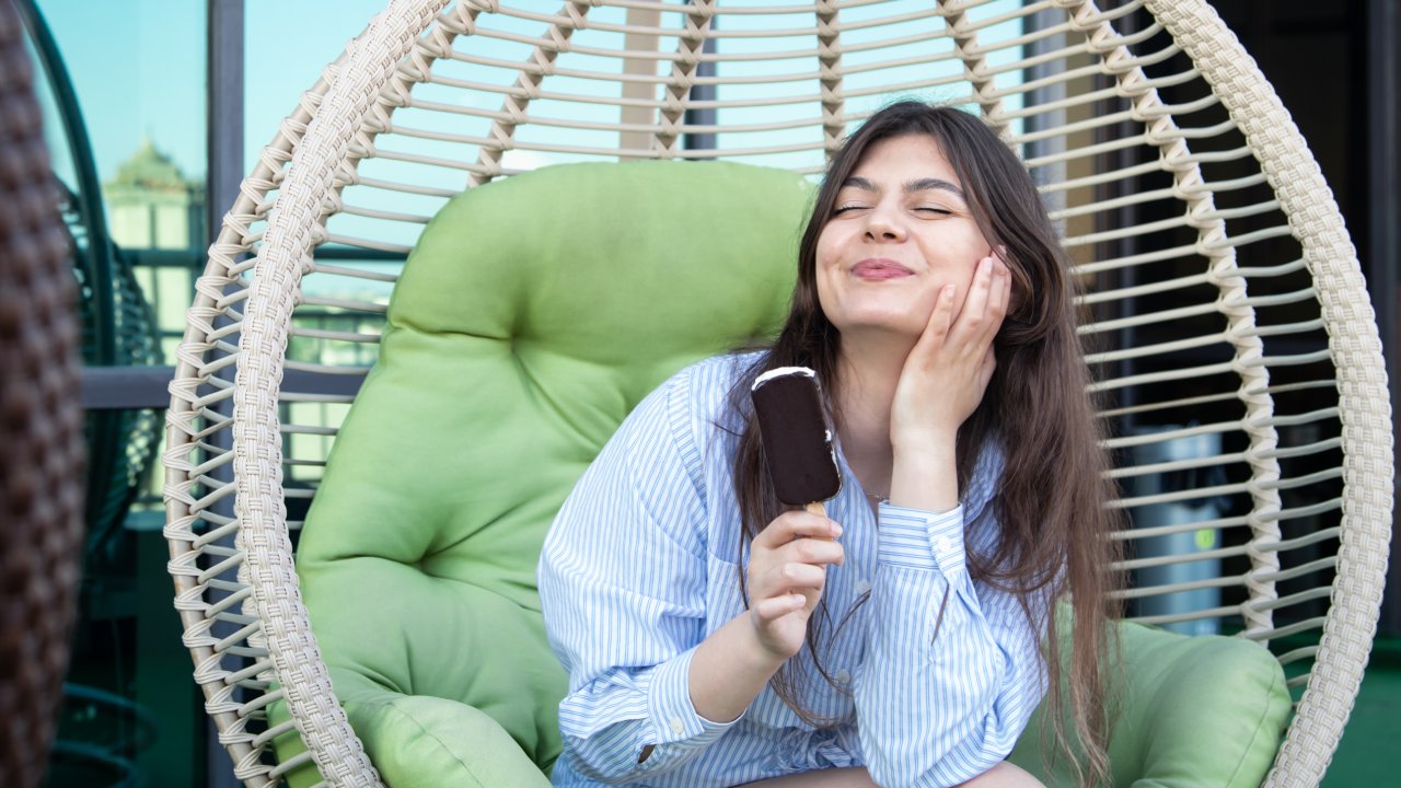 Helado de coco tipo magnum receta
