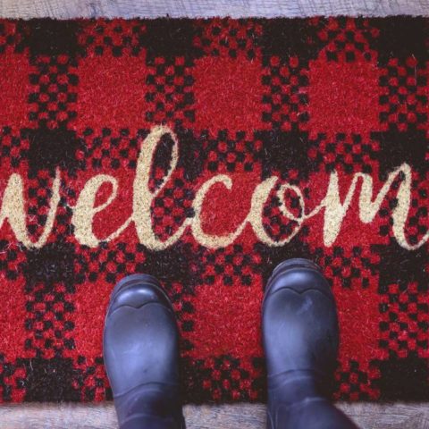 nunca deberías poner un letrero de ‘Bienvenidos’