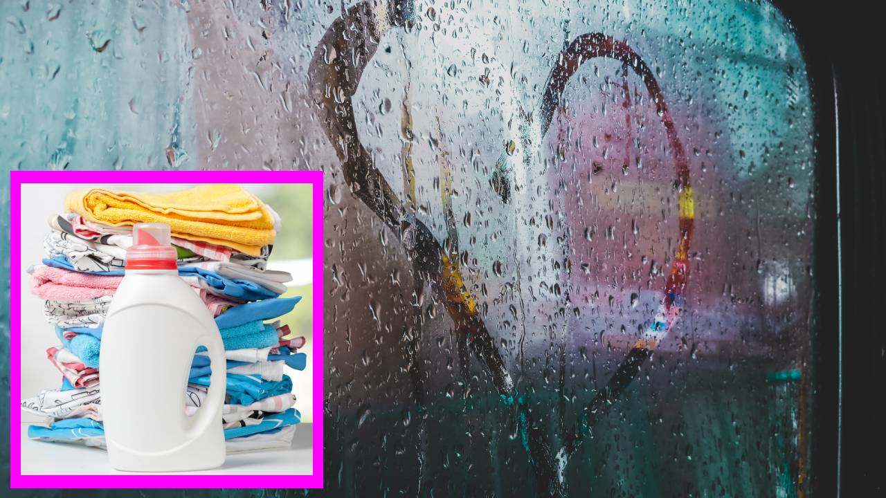 suavizante de ropa para impermeabilizar los vidrios