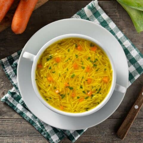 errores sopa de fideo aguada