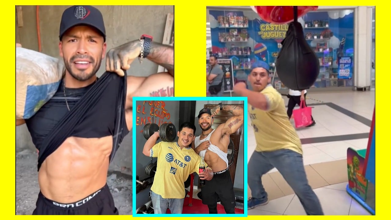 Albañil vs. joven fitness