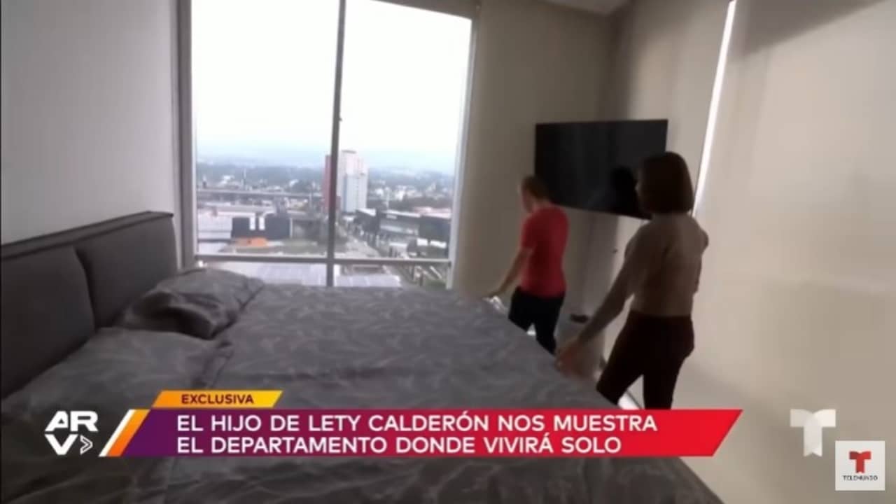 El departamento del hijo de Lety Calderón