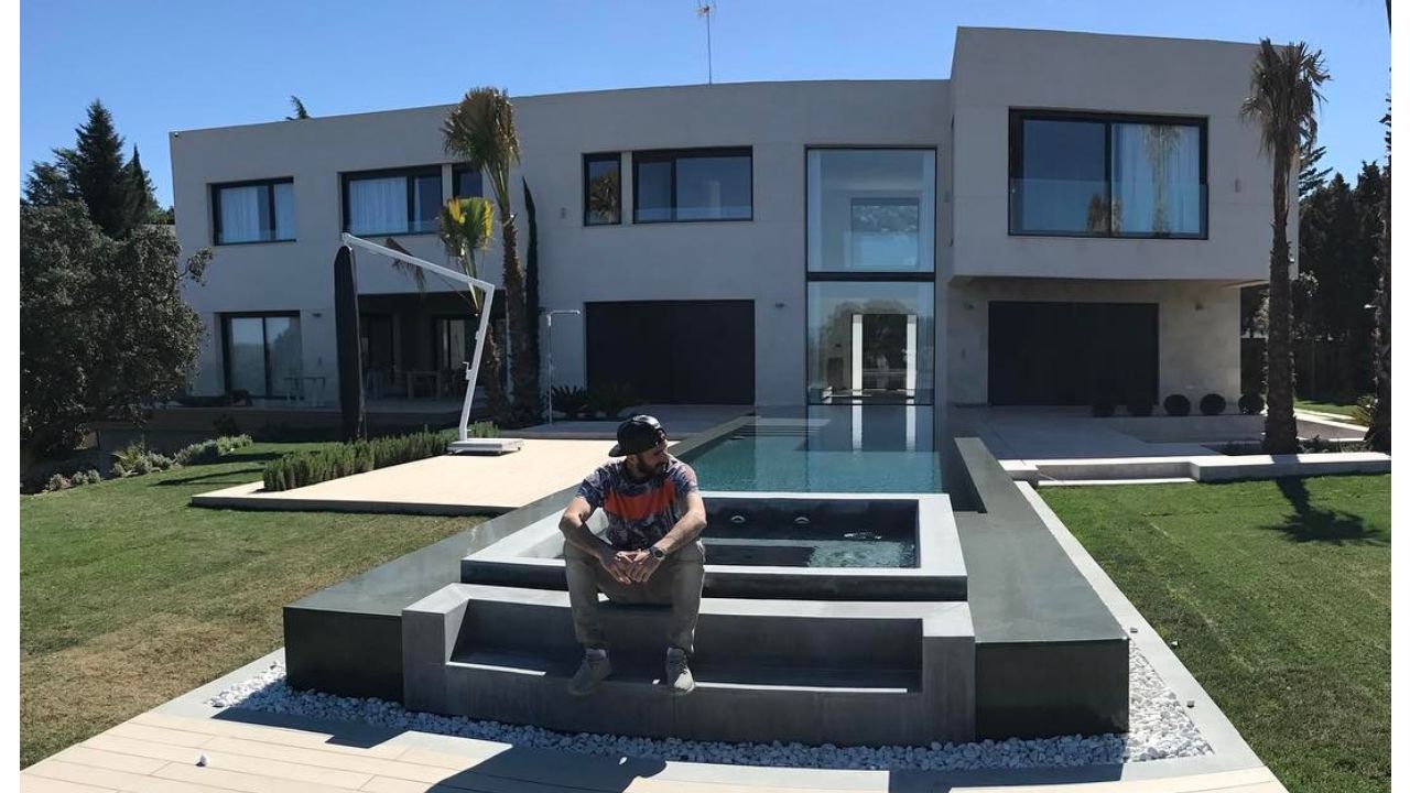 Así es la casa de Karim Benzema
