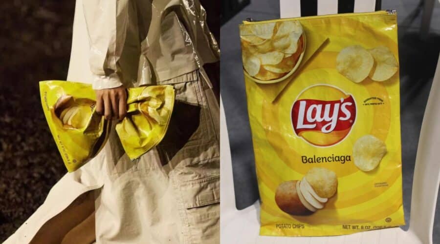 Bolsa de papas de Balenciaga