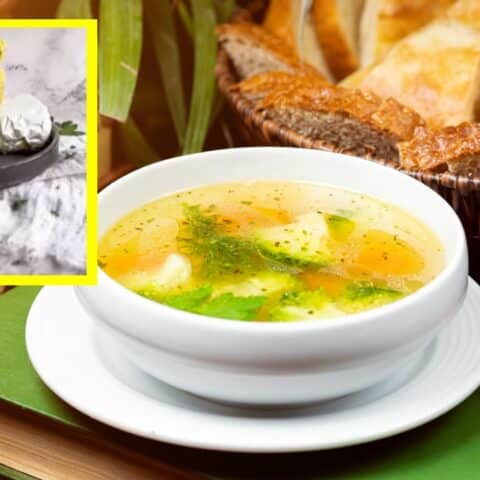 Cómo hacer cubos de caldo de pollo concentrado