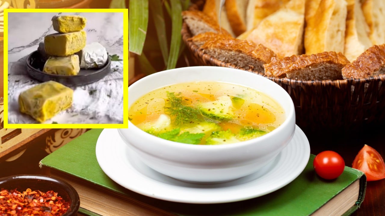 Cómo hacer cubos de caldo de pollo concentrado