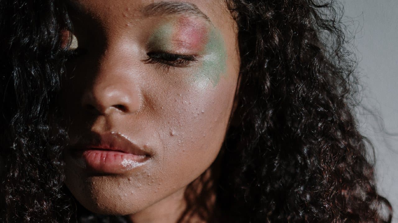 papel arroz grasa rostro