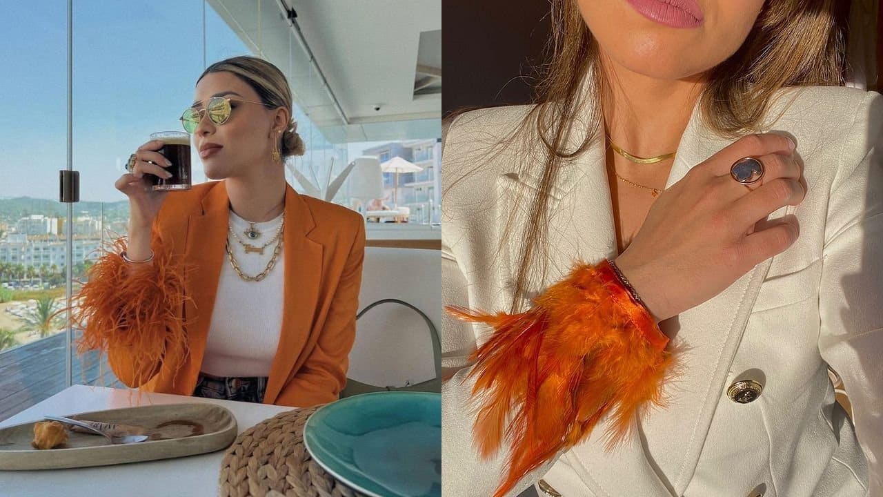 como hacer punos de plumas