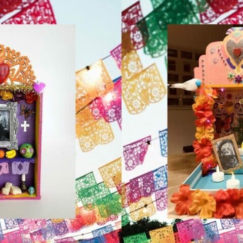 mini altar de muertos