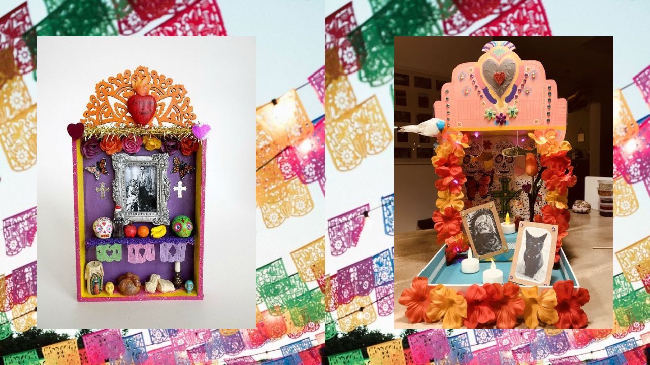 mini altar de muertos