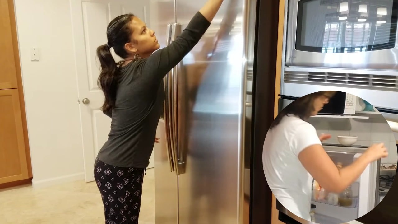 limpiar la suciedad y moho de las gomas de la puerta del refrigerador