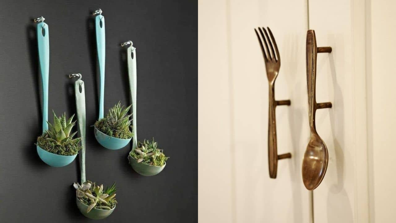 manualidades cubiertos viejos