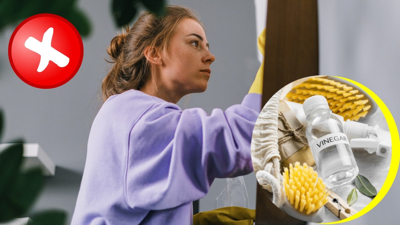 Cosas que nunca debes limpiar con vinagre