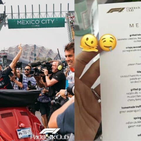 Cuánto costó comer en el GP de México