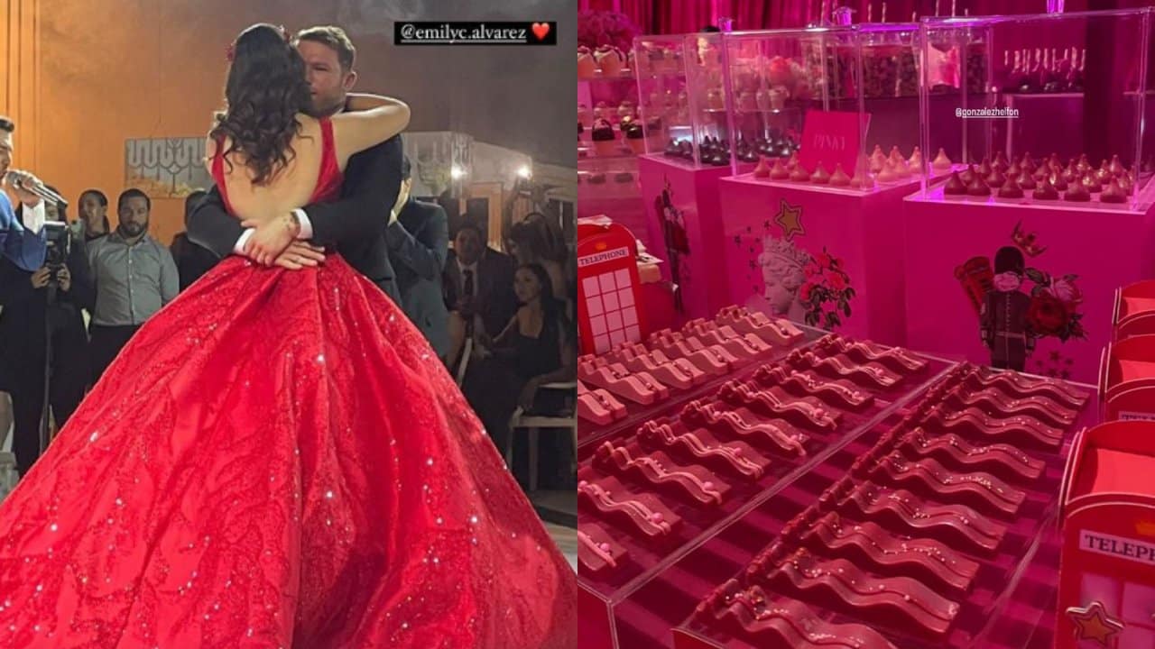 XV años de la hija del Canelo Álvarez