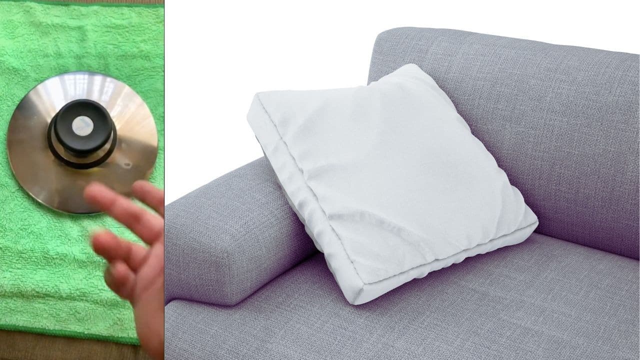 limpiar sillon tapa de olla