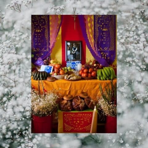 flor de nube ofrenda