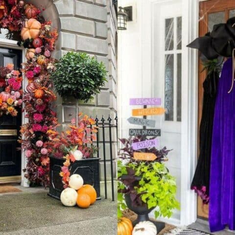 ideas puertas decoradas halloween