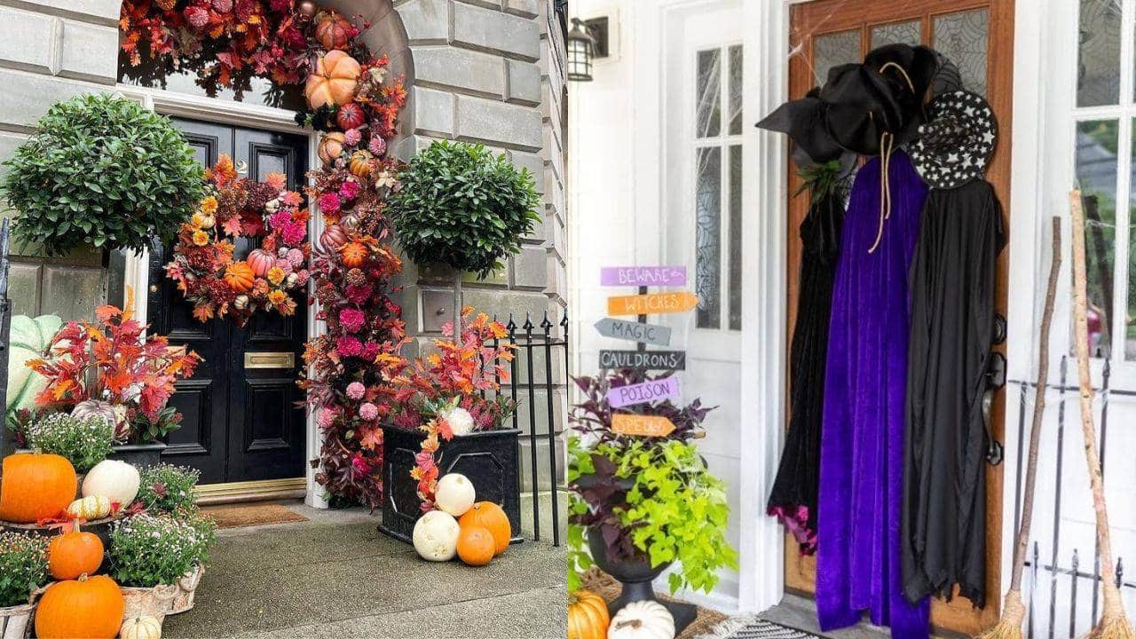 ideas puertas decoradas halloween