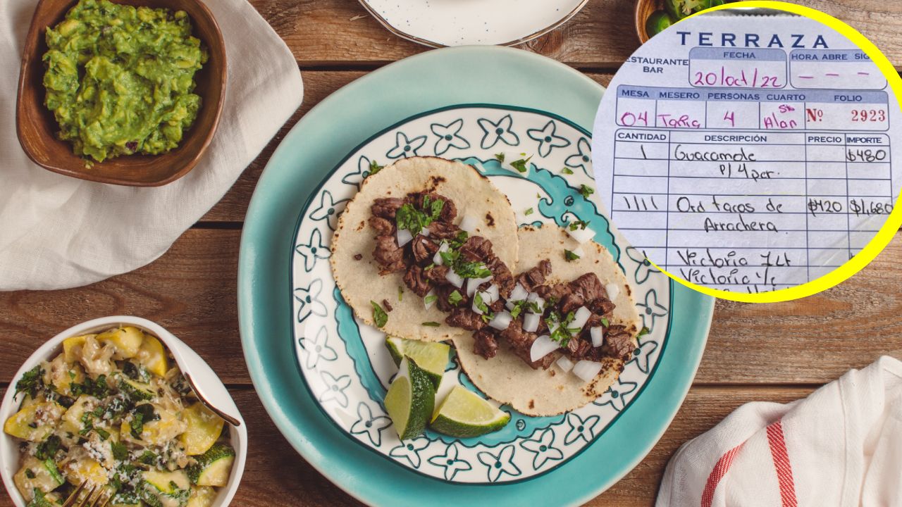 Mujer paga 4 mil pesos por unos tacos