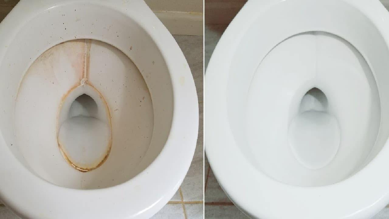descalcificar la taza del baño