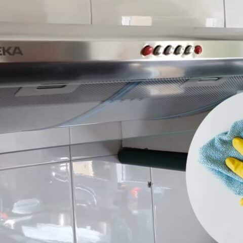 deshacerte de la grasa de la campana de la estufa