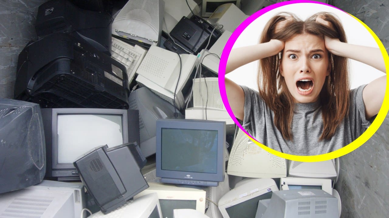 Por qué no debes acumular aparatos electrónicos viejos