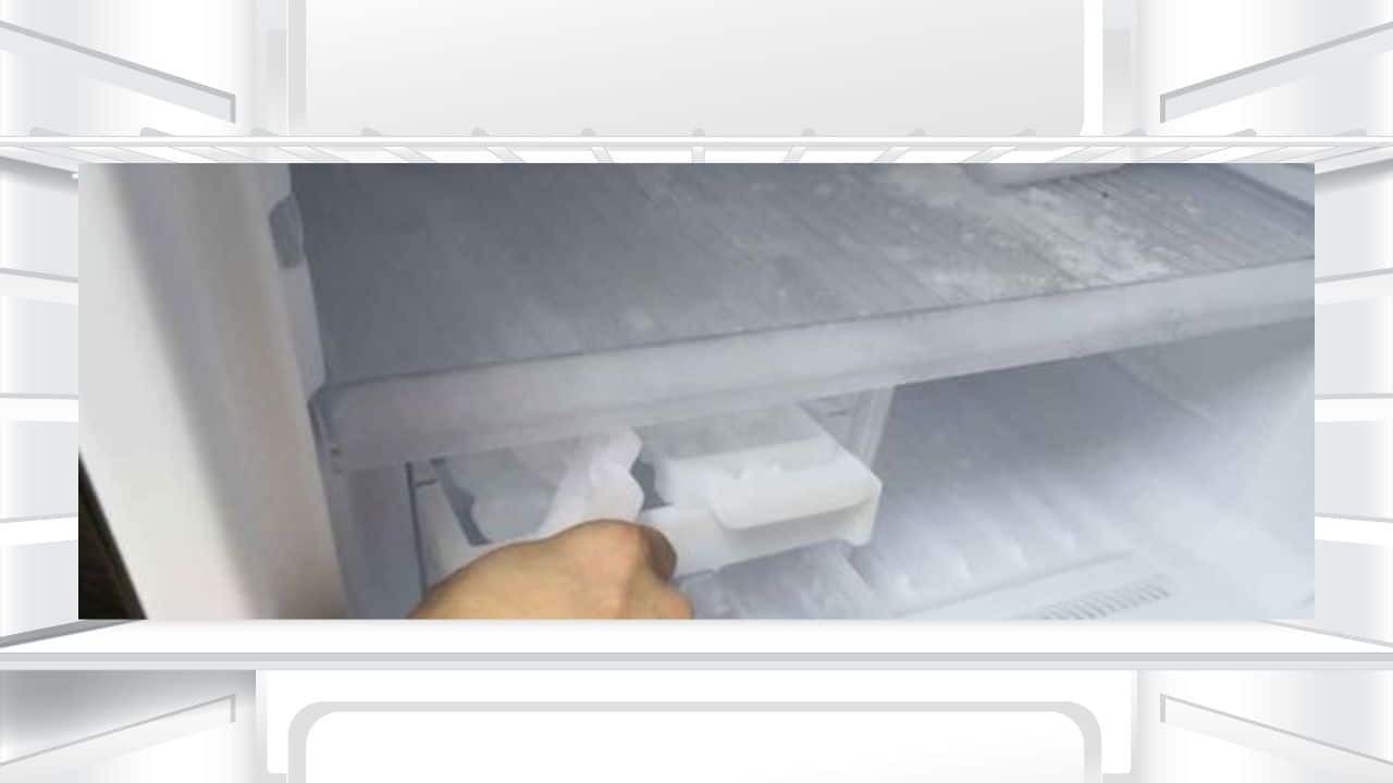 por que se forma hielo congelador