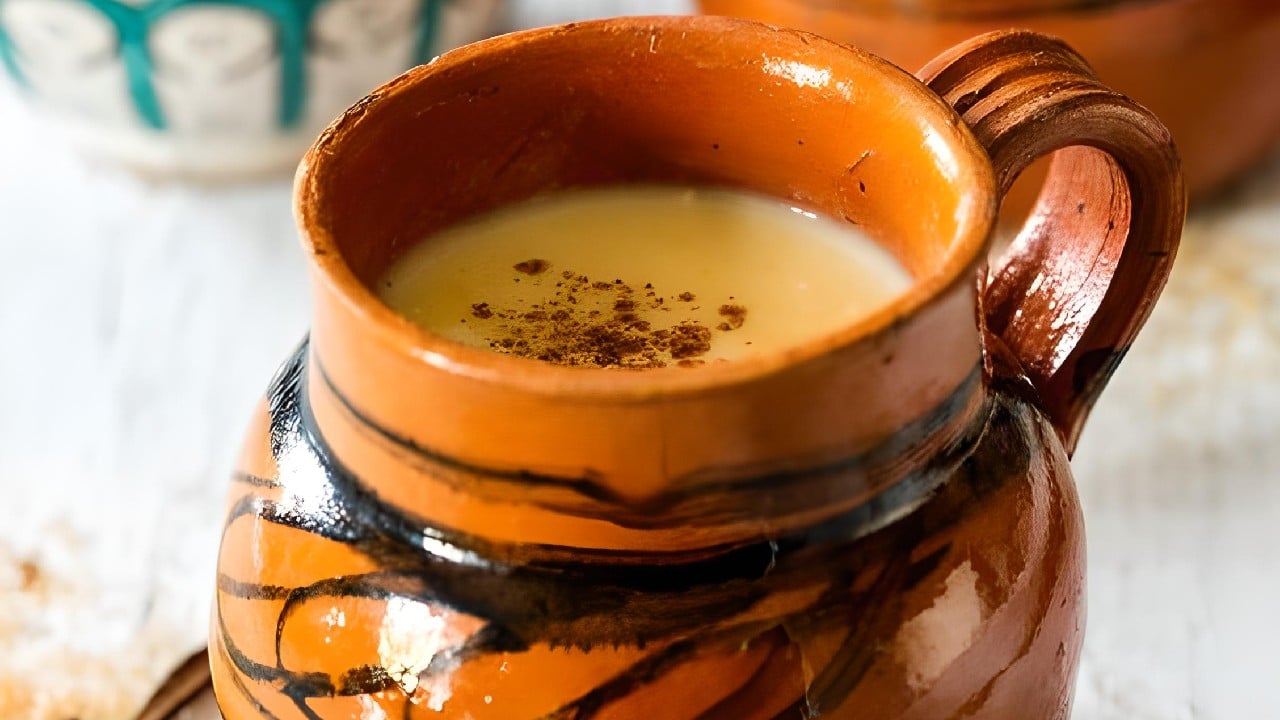 receta atole de cempasuchil