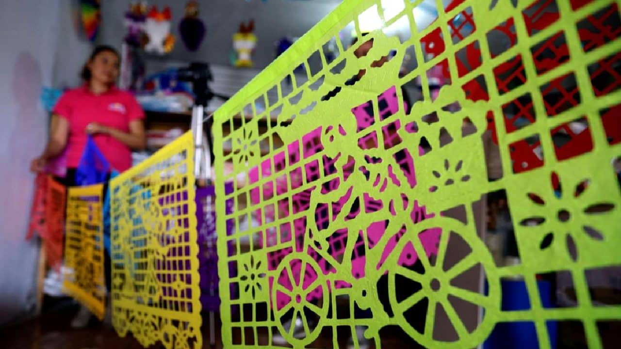 significado papel picado dia de muertos
