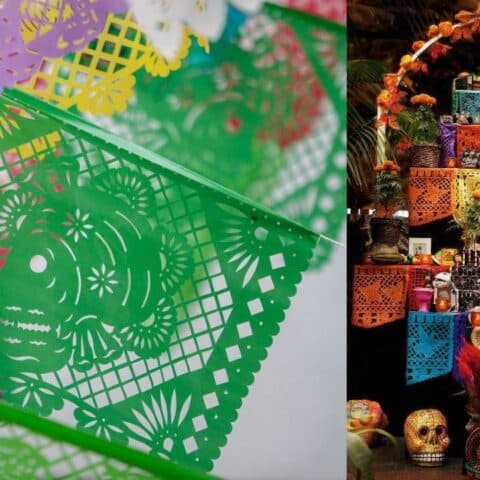 papel picado dia de muertos
